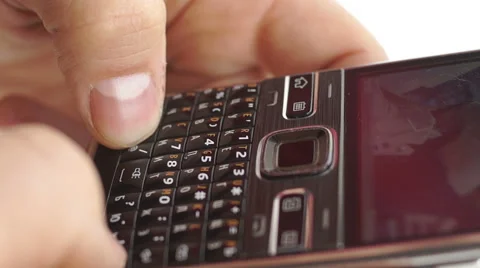 Dial the number on your mobile (1) 库存影片 48629612