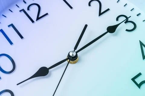 Dial office wall clock in a classic style Dial office wall clock in a clas... Stock Photos