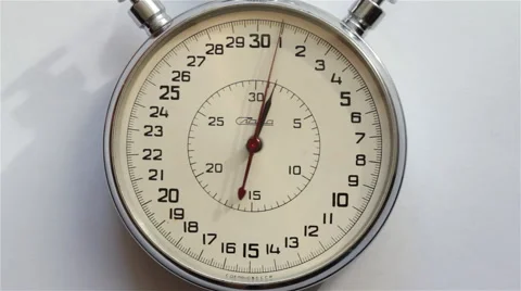 Dial Stopwatch Closeup 1 Stock-Footage 58897804
