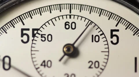 Dial Stopwatch Countdown 3 Stock-Footage 58863061