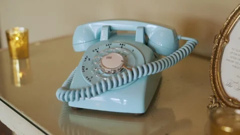 Dial Telephone Stock Footage 333661335