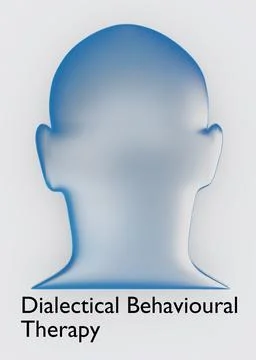 Dialectical Behavioural Therapy concept Illustrazione stock