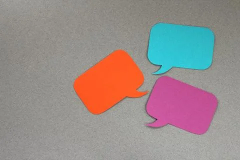 Dialog boxes Stock Photos