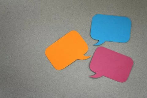 Dialog boxes 스톡 사진