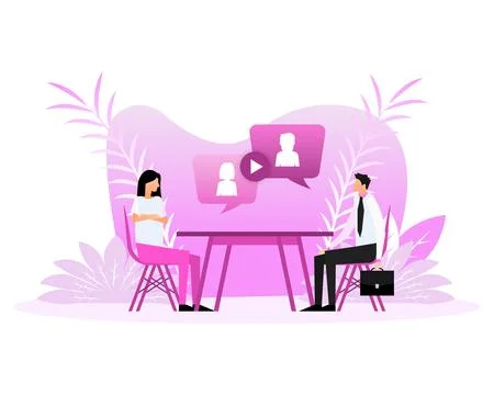 Dialog, chat speech bubble. Social media network. Vector illustration modern. Stock Illustration