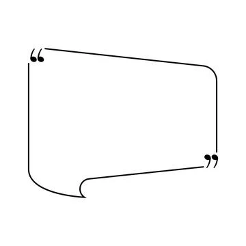 Dialog frames with quotation marks set Stock Illustration