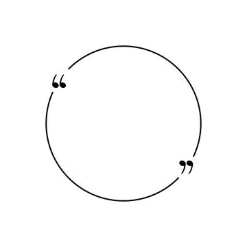 Dialog frames with quotation marks set Stock Illustration