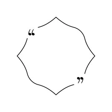 Dialog frames with quotation marks set Stock Illustration