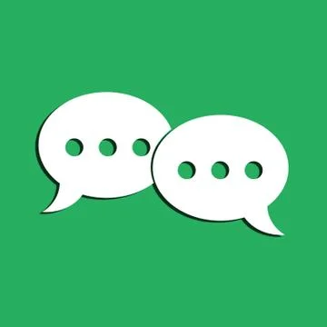 Dialog symbol Stock Illustration