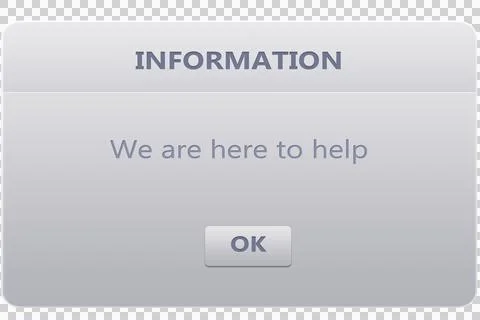 Dialogue box with sentence Stock Illustration