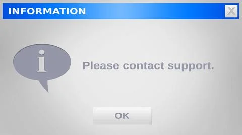 Dialogue box with sentence of request Stock Illustration