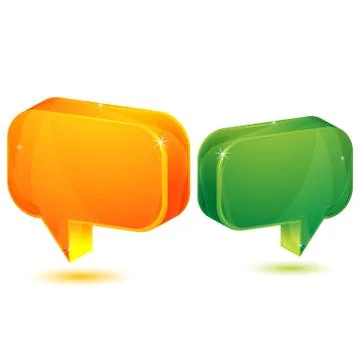 Dialogue bubble Stock Illustration