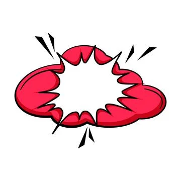 Dialogue comic speech bubble cartoon vector illustration Ilustración de archivo