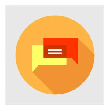 Dialogue icon Illustrazione stock