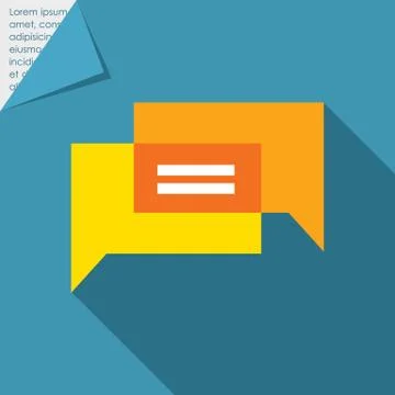 Dialogue icon Stock-Illustration