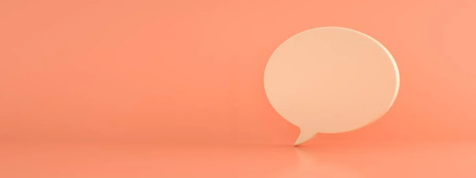 Dialogue icon panoramic Stock Photos