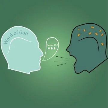 Dialogue Stock Illustration