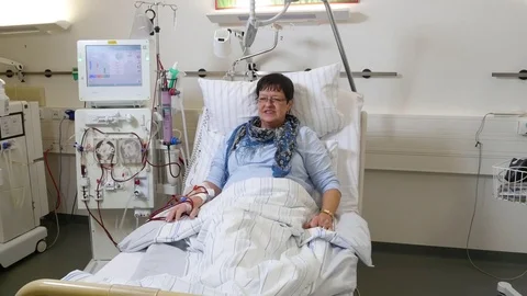 Dialysis in a hospital Video stock 79732844