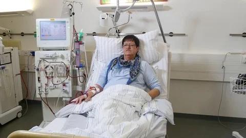 Dialysis in a hospital Video stock 79733366