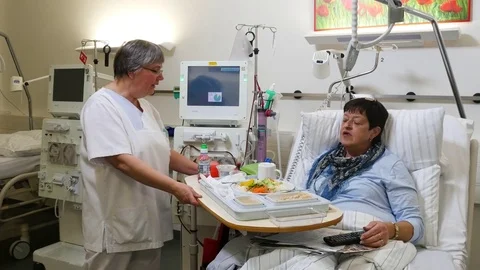 Dialysis in a hospital Video stock 79736341