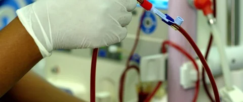 Dialysis Machine Stock Footage 128744492