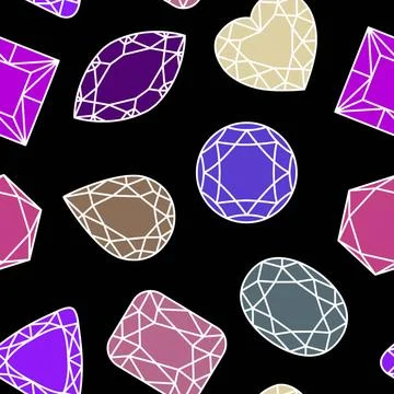Diamanten seamless pattern with dimonds Copyright: xZoonar.com/angetax 848... Stock Photos