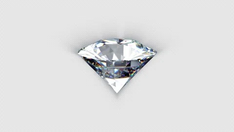 Diamond 360_with Alpha Stock Footage 318162372