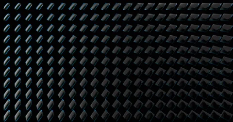 Diamond 3D Mapping EDM Visual Event Clip Orange Stock Footage 60816773