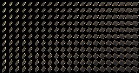 Diamond 3D Mapping EDM Visual Event Clip Black Stock Footage 60822221