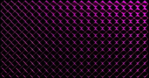 Diamond 3D Mapping EDM Visual Event Clip Purple Violet Stock Footage 60823694