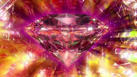 Diamond Abstract Modern Background 4K Loop Stock Footage 118496195