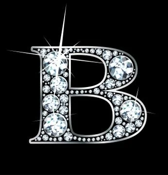 Diamond "B" VECTOR Stock Illustration