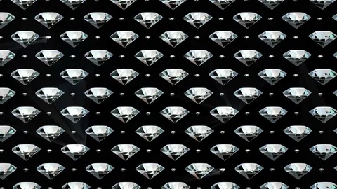 Diamond background animation - loopable Stock Footage 70863557