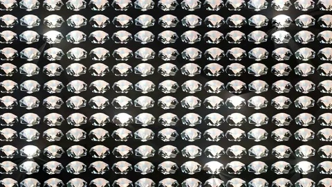 Diamond background animation - loopable Stock Footage 70866103