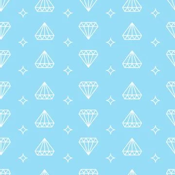Diamond background Stock Illustration