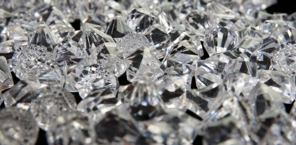 Diamond background Stock Photos