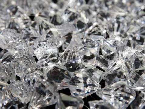 Diamond background Stock Photos