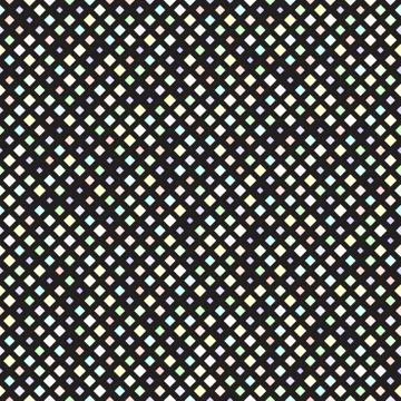 Diamond background. Seamless vector pattern Stock Illustration