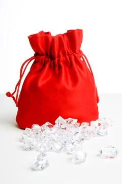 Diamond bag Foto stock