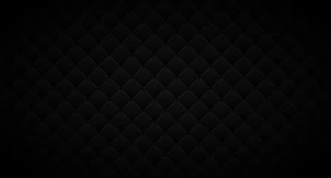 Diamond black sofa leather texture background. Vector illustration Stock Illustration