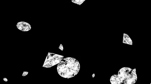 Diamond Blast I (+ Alpha Channel) Stock Footage 9692298
