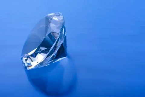 Diamond blue Foto stock