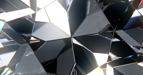 Diamond close-up like background with circle movement and sparkle glitter Video stock 120098356