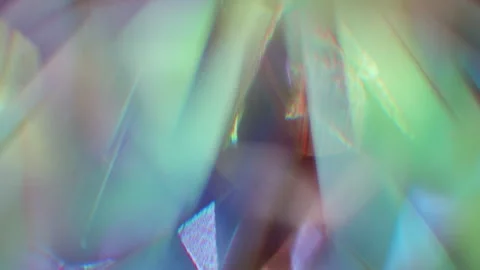 Diamond Close Up Rainbow Motion Background Stock Footage 311763002