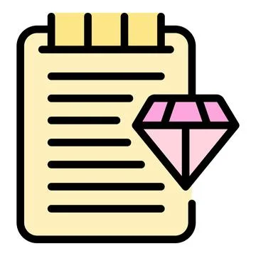 Diamond creative icon vector flat イラスト素材