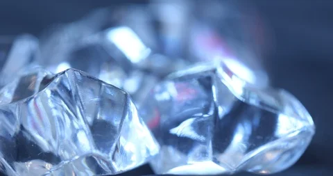 Diamond Crystal closeup Stock Footage 97899388