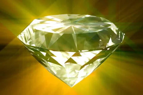 Diamond Crystal  NTSC DV Stock Footage 1104922