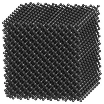 Diamond crystal structure. Stock Illustration