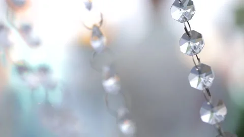 Diamond decorations background deep focus Stock Footage 253395754