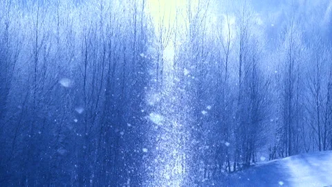 Diamond Dust 库存影片 332383166